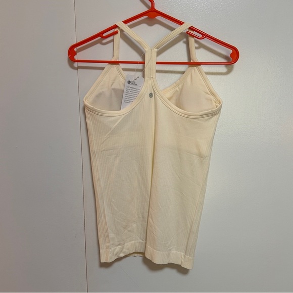 CRZ Yoga Cream Full Length Tank Top NWT - Picture 2 of 3